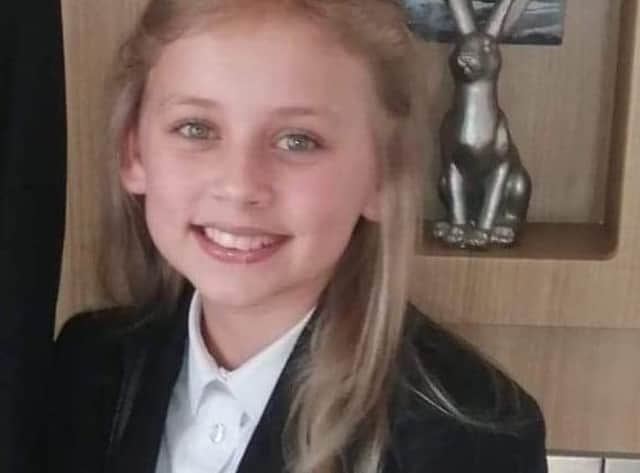 Skye Goode was sent home from Skegness Academy for wearing the wrong skirt.