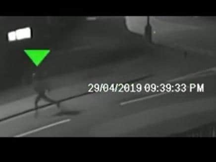 Newark chases Darren Birks seconds before launching his fateful attack
