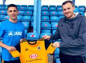 Scott Duxbury with boss Elliott. Photo: Boston United