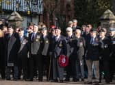 Veterans at the annual Remembrance Service in Sleaford last November. Photo: RAF