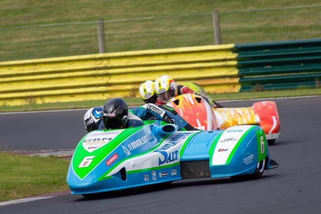 Bryan in action on Ellis' machine.