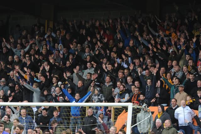 Could socially distanced fans be watching Boston United kick off the season?
