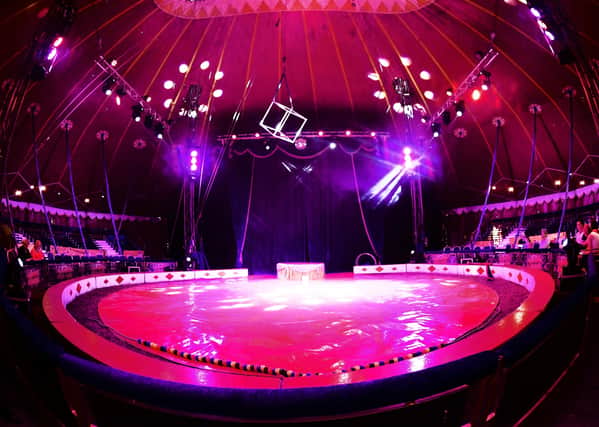 Returning to Sleaford this month, Russells International Circus.