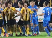 Things got feisty between Boston and Leamington last season. Photo: Eric Brown