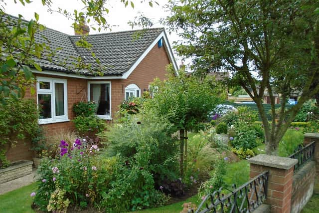 Harry Kerman's garden, in Beck Way, was judged to be the 'best in show'.