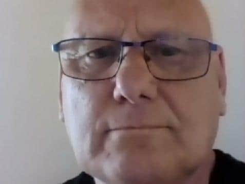 Graham Ruffle - victim of scam.