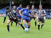 Scott Garner in action for Halifax.