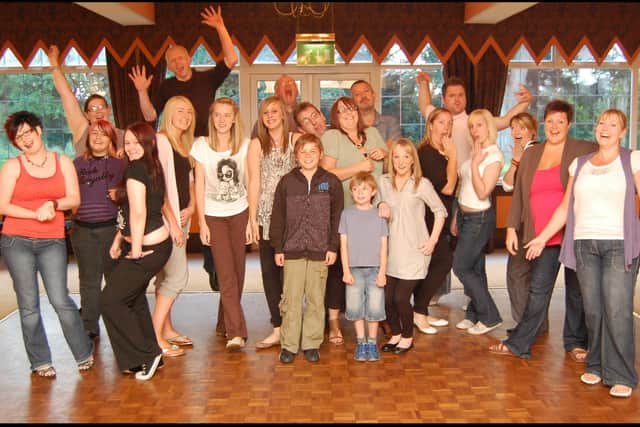 Members of STAGE 10 years ago.