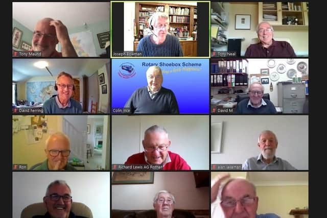 Rasen Rotarians learnt more about the Shoebox Scheme at their recent meeting