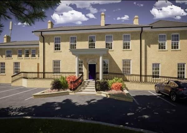 An artist’s impression of how Eastfield House could look if the application is granted approval.