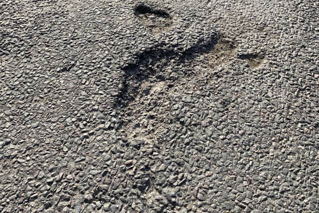 Some repairs have been carried out in Queen Street.