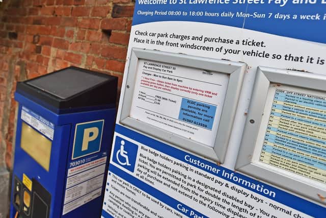 St Lawrence Street car park is now free for one hour - and £1 for 4 hours.
