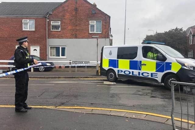 Pictures of the scene on Wednesday. Picture: John Byford.