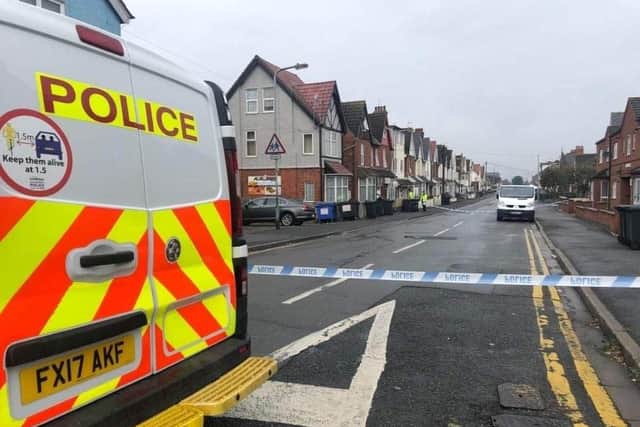Pictures of the scene on Wednesday. Picture: John Byford.