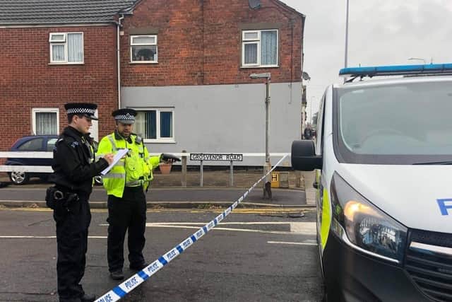 Pictures of the scene on Wednesday. Picture: John Byford.