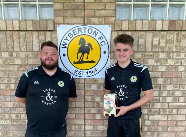 Wyberton boss Jamie Hanton.