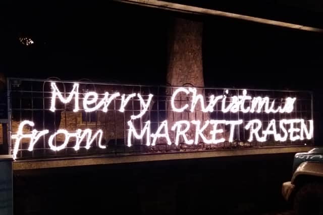 Plans are being made to extend the bright lights of Christmas along the whole high street
