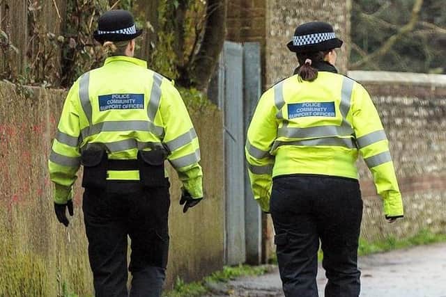 Police on patrol