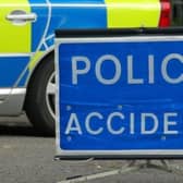 Two vehicle collision on the A17.