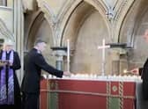 Chief Constable Bill Skelly at the NPMD service in Lincoln Cathedral