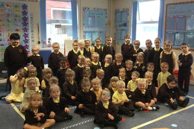 New pupils at the Richmond School in Skegness.