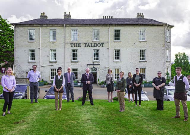 The re-opening of the Talbot Hotel.