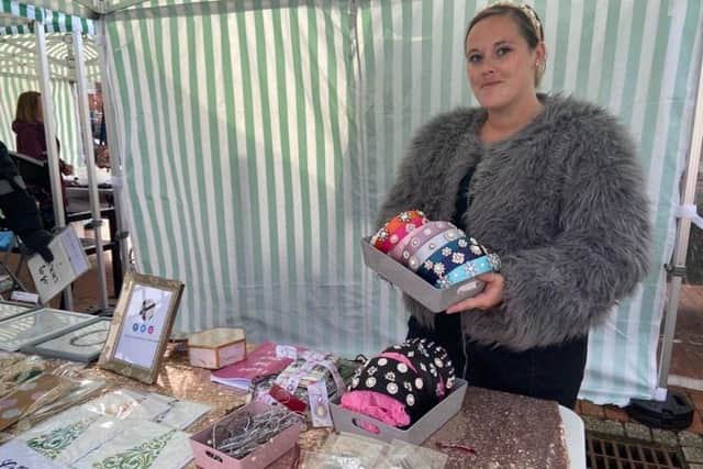 Sophie Kirby has been selling her Bespoke L.O.X crafts online until now