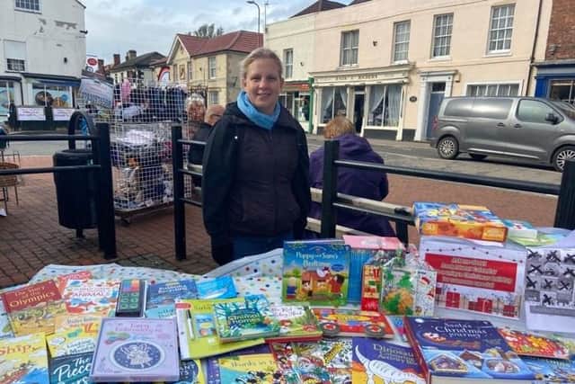 Marie Schofield with her new venture, Birches Book Corner