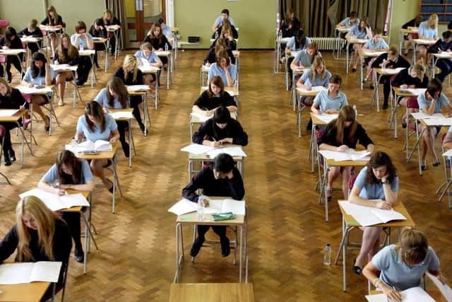 A generic photograph of a school environment
