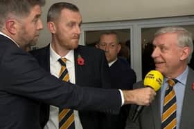 Elliott and Newton at last years round two draw.