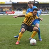 Jay Rollins will be a doubt to face Leamington.