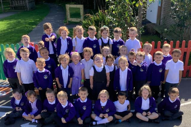 Skegness Infants' Academy reception class.