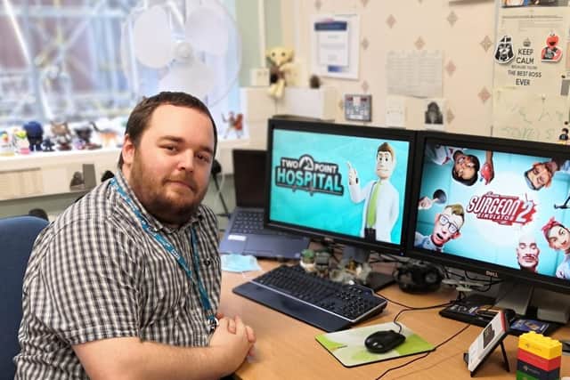Kris Weavill will be playing both Two Point Hospital and Surgeon Simulator 2 during the stream