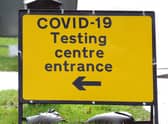 Covid-19 testing site.  Picture: Sarah Standing (061020-7531) PPP-200610-164727003