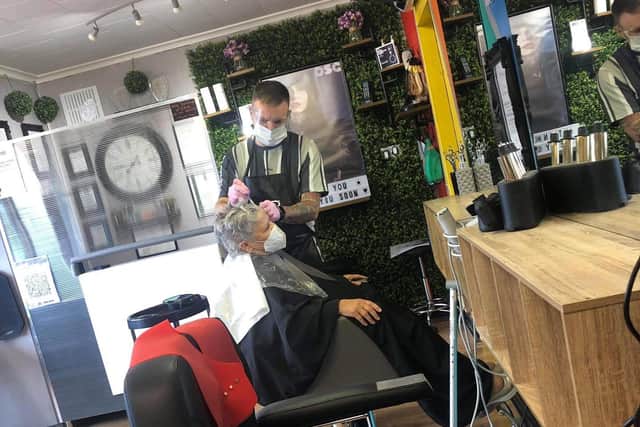 Darrel Starkey, of Taylors Hair Studio is a finalist in HJ’s British Hairdressing Awards 2020,