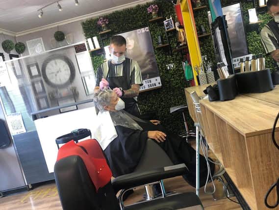 Darrel Starkey, of Taylors Hair Studio is a finalist in HJ’s British Hairdressing Awards 2020,