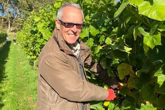Dean Tulley of Scamblesby was enjoying his second year as a volunteer.