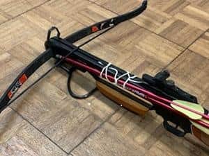 A crossbow handed in last year