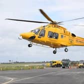 The Lincs and Notts Air Ambulance is funded by donations.