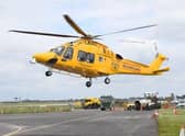 The Lincs and Notts Air Ambulance is funded by donations.