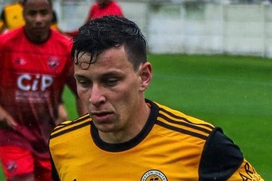 Connor Dimaio in action for United. Photo: Oliver Atkin.