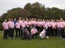 Travis Perkins staff fundraising 10 years ago ...