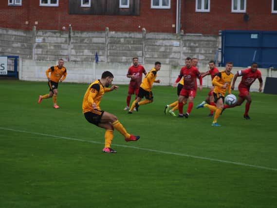 Action from the Mansfield win. Photo: Oliver Atkin.