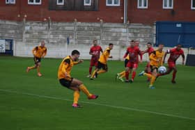 Action from the Mansfield win. Photo: Oliver Atkin.