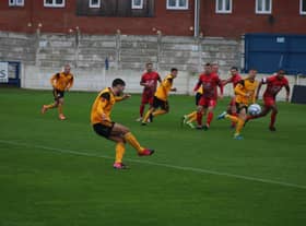 Action from the Mansfield win. Photo: Oliver Atkin.