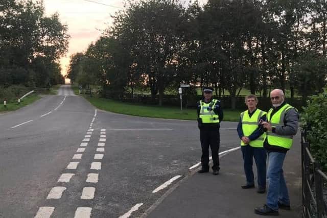 Police conducted a speedwatch recently in Hemingby.