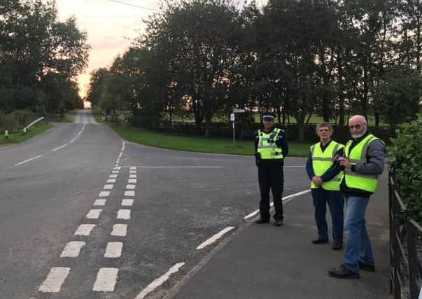 Police conducted a speedwatch recently in Hemingby.