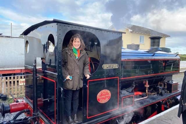 Victoria Atkins MP visited the Lincolnshire Wolds Railway at the weekend.