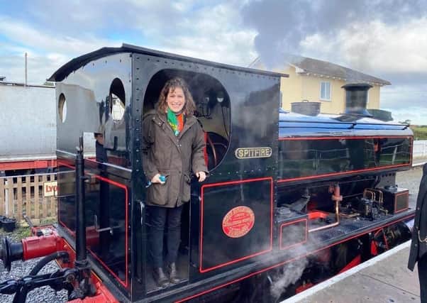 Victoria Atkins MP visited the Lincolnshire Wolds Railway at the weekend.