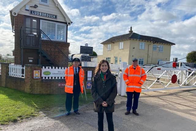 Victoria Atkins MP visited the Lincolnshire Wolds Railway at the weekend.